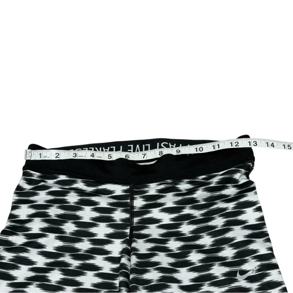 2-Pair Leggings Bundle Adidas & Nike Women’s Size S | Black &‎ Gray Activewear